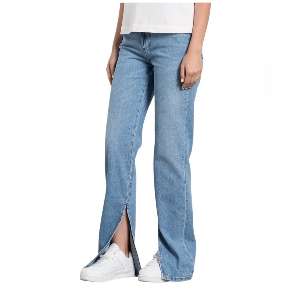 Twin-Set Denim with Metallic Button 30